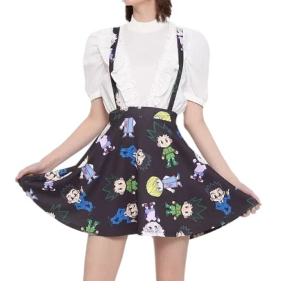 Hunter X Hunter Chibi Suspender Skirt - Picture 1 of 6
